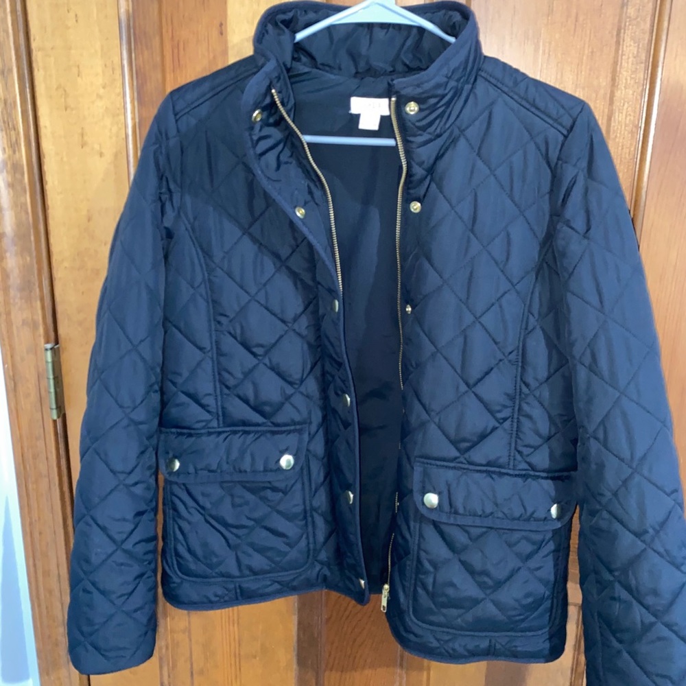 JCrew Quilted Field Jacket